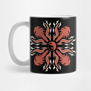 art work yin yang Mug